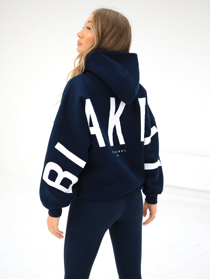 Blakely Clothing Isabel Women's Oversized Hoodie Navy