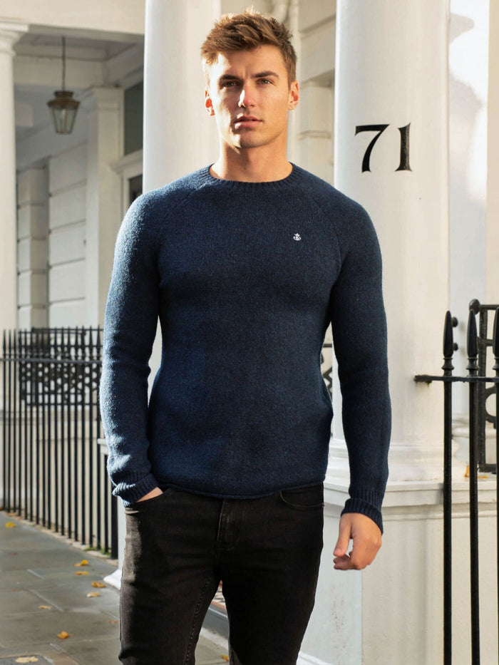 Yardley Knit Jumper - Navy