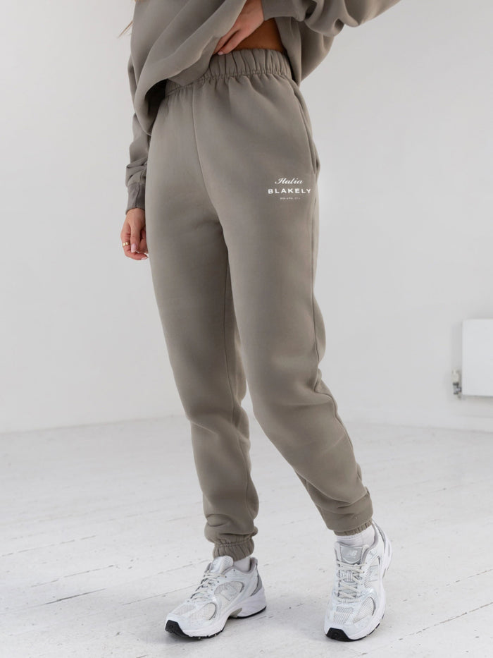 Italia Sweatpants - Stone Grey