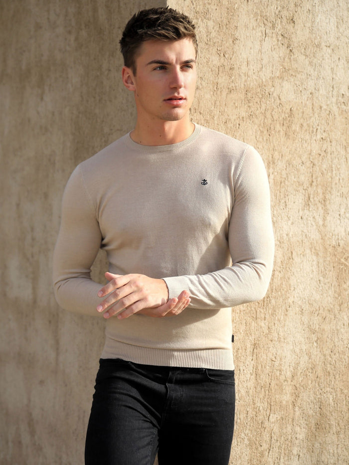 Sudbury Knitted Jumper - Tan