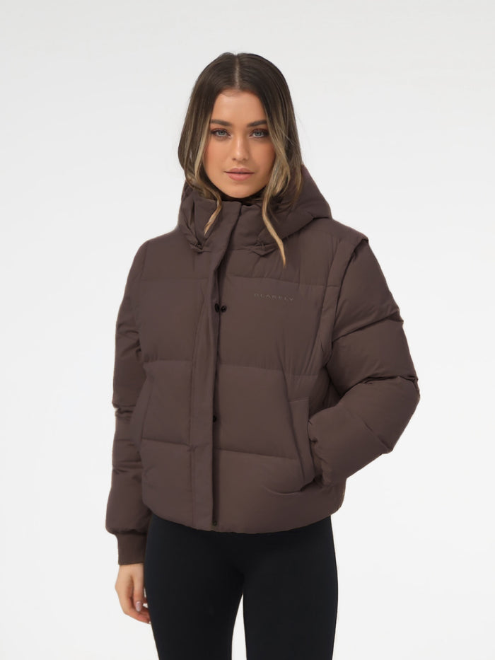 Multiway Puffer Coat 2 - Brown