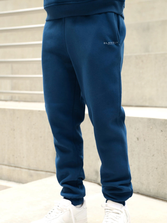 Sports Club Relaxed Sweatpants - Vintage Blue