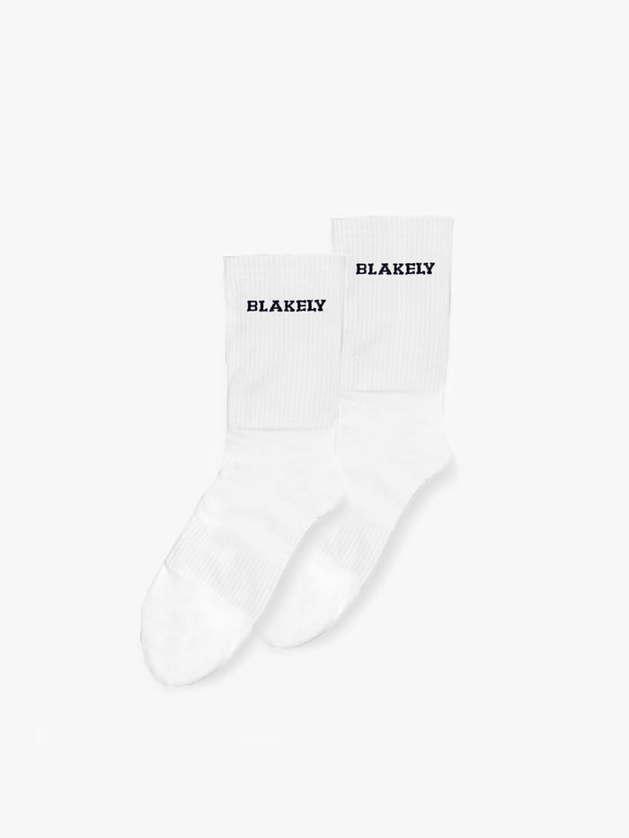 Varsity Socks - White